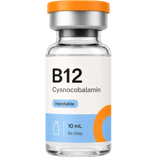 B12 Cyanocobalamin Injectable · 10 mL
