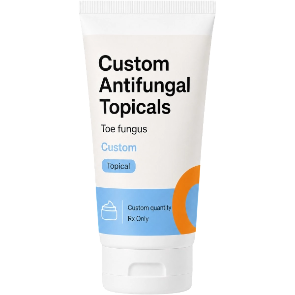 Custom Antifungal Topicals for toe fungus