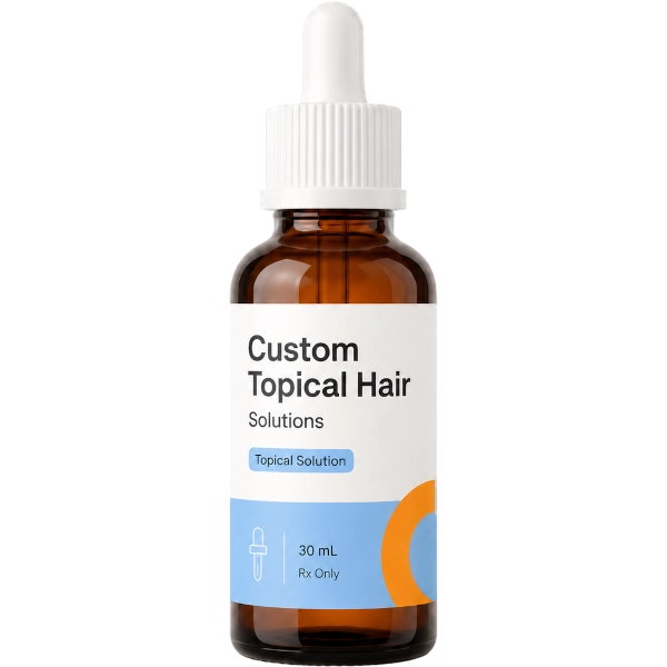 Custom Topical Hair Solutions Finasteride + Minoxidil + Dutasteride combinations Topical solution · 30 mL