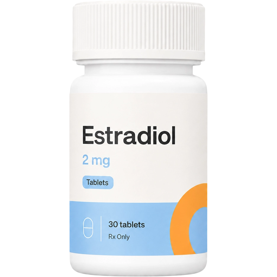 Estradiol 1mg Tablets · 30 count