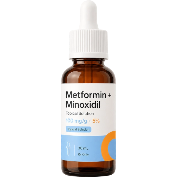 Metformin +Minoxidil Topical solution · 30 mL