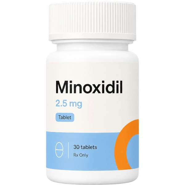 Minoxidil 2.5mg Tablet · 30 count