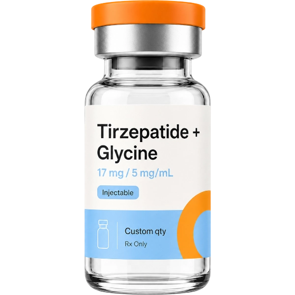 Semaglutide Glycine 5mg / 5mg/mL Injectable · custom quantity