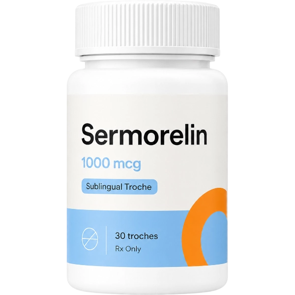 Sermorelin 1000mcg Sublingual troche · 20 count