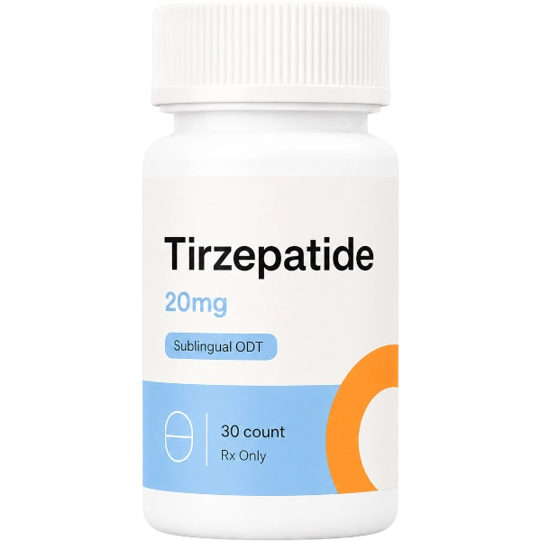 Tirzepatide 20mg Sublingual ODT · 30 count