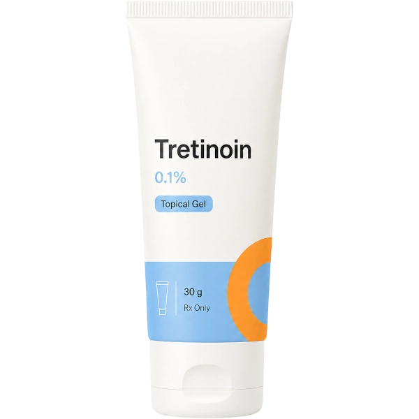 Tretinoin PracaSil-Plus 0.1% Topical gel · custom quantity