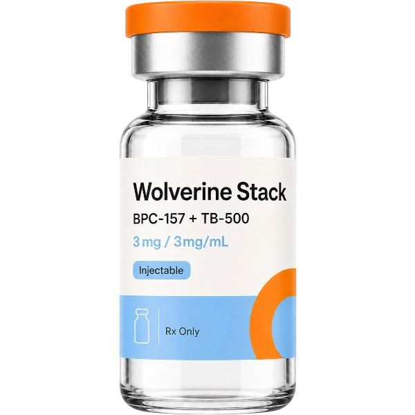 Wolverine Stack BPC-157 + TB-500 3mg / 3mg/mL Injectable